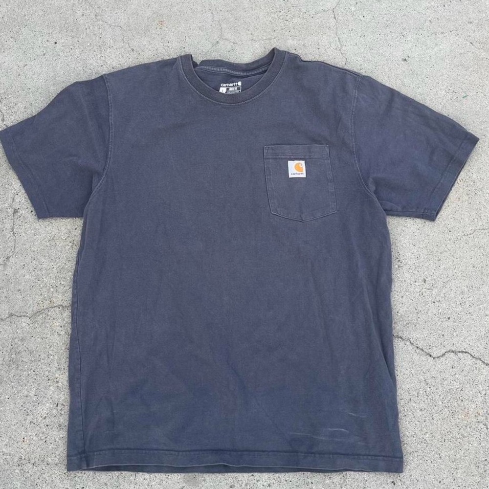 Carhartt Men's Dark Gray Short Sleeve Tee